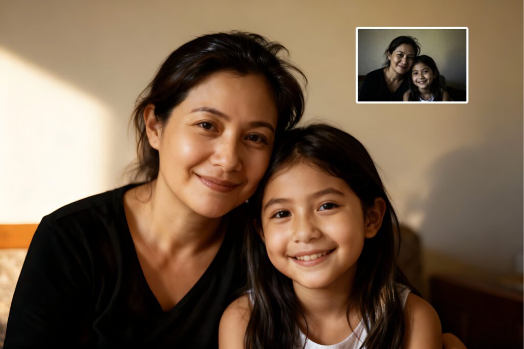 high end portrait retouching