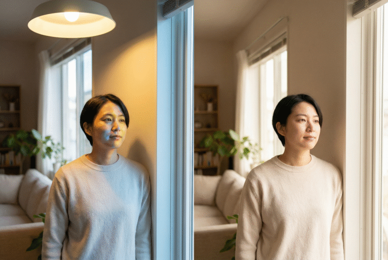 indoor scene comparison