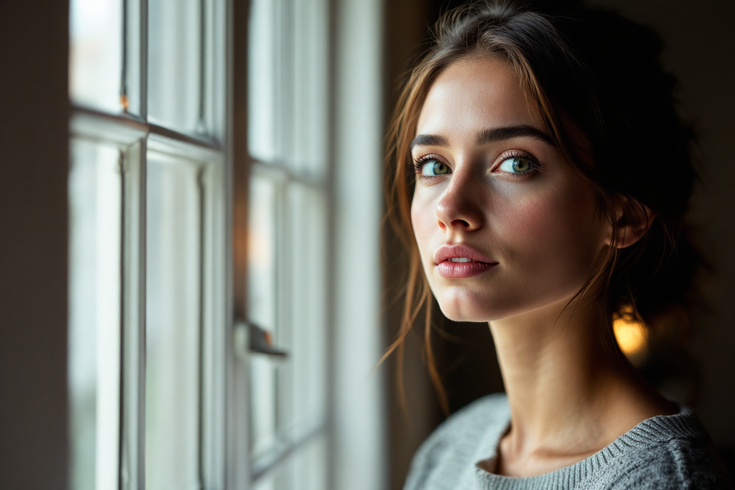 realistic photo of a person standing near a large 