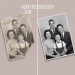 heavy restoration bw